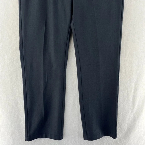 Greg Norman Pants Men's Sz 34x30 Gray Straight Leg Mid-Rise Pockets Stretch - Picture 6 of 10